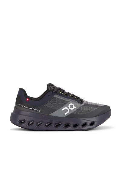 On Cloudsurfer Next Sneakers In Black & Ir