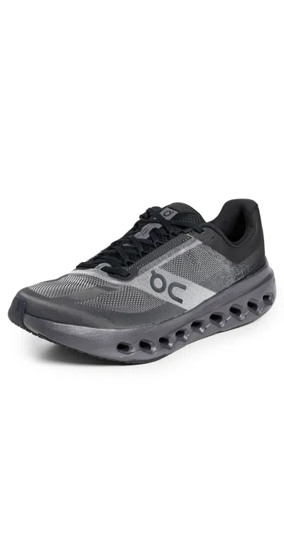 ON CLOUDSURFER NEXT SNEAKERS BLACK ECLIPSE