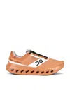 On Cloudsurfer Next Z5 Rubber-trimmed Recycled-mesh Sneakers In Brown