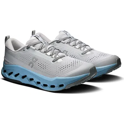 On Cloudsurfer Trail 2 Trail Running Shoe In Gray