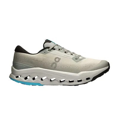 Pre-owned On Cloudsurfer Trail 2 Waterproof 'apollo Glacier' | Grey | Men's Size 10 In Gray