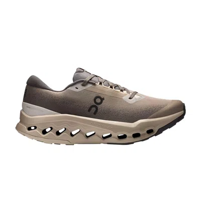 Pre-owned On Cloudsurfer Trail 2 Waterproof 'cinder Desert' | Grey | Men's Size 13 In Gray