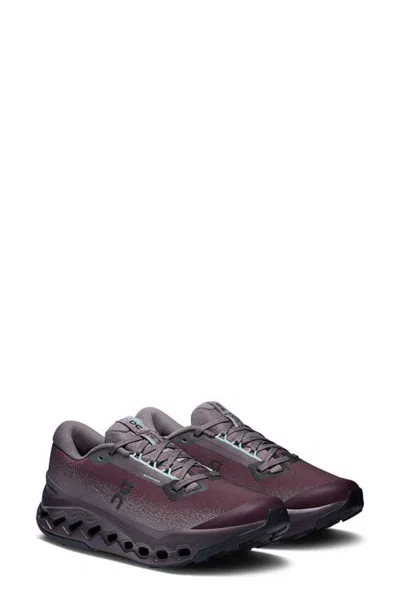 On Cloudsurfer Trail 2 Waterproof Trail Running Shoe In Brown
