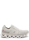 On Cloudswift 3 Panelled Mesh-knit Sneakers In Grey