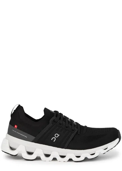 On Running Cloudswift 3 Panelled Mesh Sneakers In Black