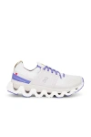 On Cloudswift 3 Sneaker In White & Blueberry