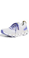 On Cloudswift 3 Sneaker In White Blueberry
