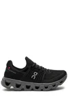 On Cloudswift 4 Ad Panelled Mesh-knit Sneakers In Black