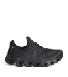 On Womens Black Rock F Cloudswift 4 Mesh And Shell Low-top Trainers In Black
