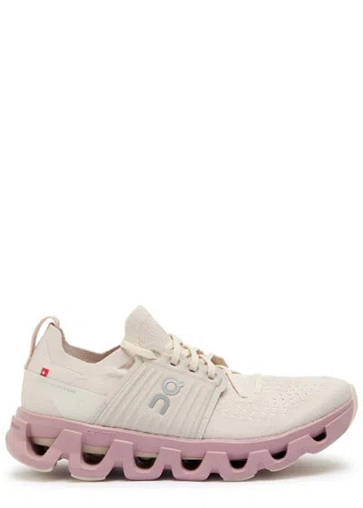 On Cloudswift 4 Mesh-knit Sneakers In White