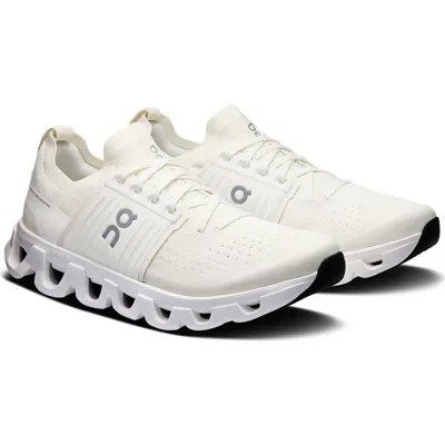On Cloudswift 4 Running Shoe In White/white