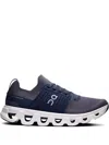 On Breathable Textile Sneakers With Durable Rubber Sole In Blue