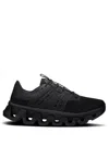 On Running Black Polyester Rubber Cloudswift Amp 1 Sneakers In Black