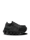On Running Black Polyester Rubber Cloudswift Amp 1 Sneakers In Black