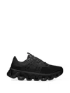 On Running Black Polyester Rubber Cloudswift Amp 1 Sneakers In Black