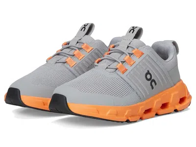 On Cloudswift Kids (little Kid) Kids Shoes Alloy/tangerine : 12 Little Kid M, Mesh