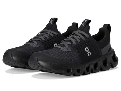 On Cloudswift Youth (big Kid) Kids Shoes Black/eclipse : 6 Big Kid M, Synthetic