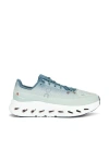 On Blue Cloudtilt Sneakers In Green