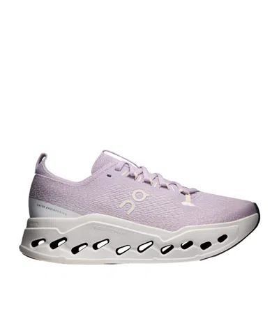 On Cloudtilt Low-top Running Sneakers In Foxglove/ivory