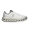 On Cloudtilt Stretch-knit Sneakers In White
