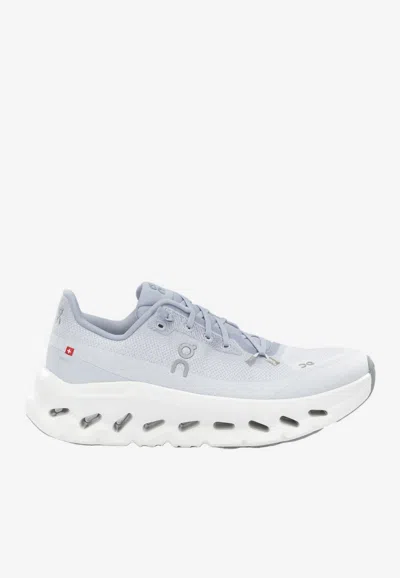 On Cloudtilt Recycled Mesh Low-top Sneakers In Gray