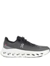 On Dark Grey Sneakers With Breathable Upper In Gray