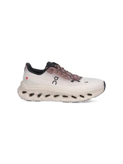 On "cloudtilt" Sneakers In Sand