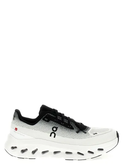 On Cloudtilt Sneakers In White/black