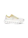 On Breathable Mesh Sneakers Featuring Perforated Design In White