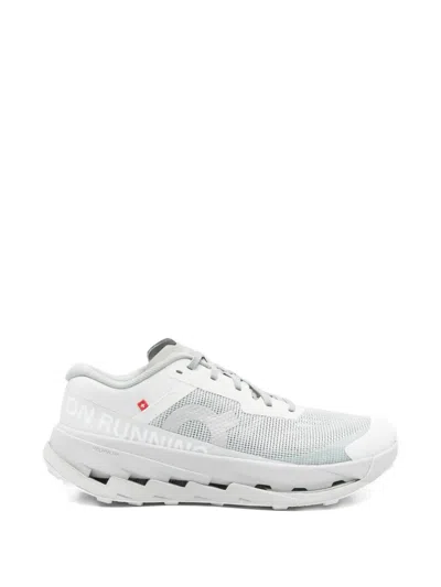 On Cloudultra 3 Tlogo-print Sneakers In Gray