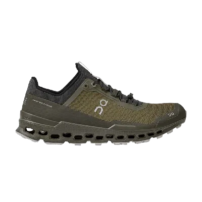 Pre-owned On Cloudultra 'olive Eclipse' In Green