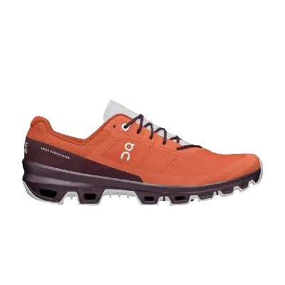 Pre-owned On Cloudventure 'flare Mulberry' In Orange