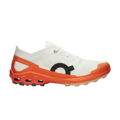 Pre-owned On Cloudventure Peak 3 'undyed Flame' In White