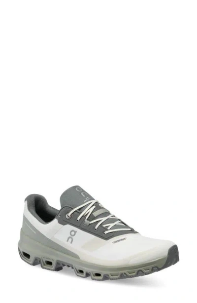 On Cloudventure Waterproof Trail Running Shoe In Ice/kelp