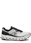 On Cloudvista Neoprene-trimmed Mesh Running Sneakers In Black Grey