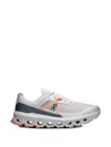 On Mesh Upper Low Top Rubber Outsole Sneakers In Gray