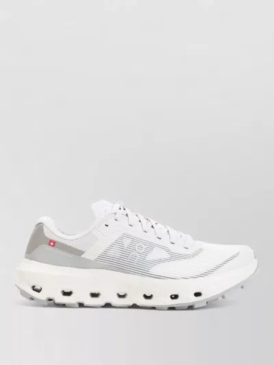 On Cloudvista 3 Lace-up Sneakers In White