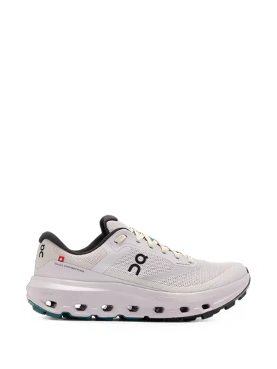 On Purple Cloudvista 3 Waterproof Sneakers In Gray