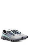 On Cloudvista Trail Running Shoe In Alloy/ Black