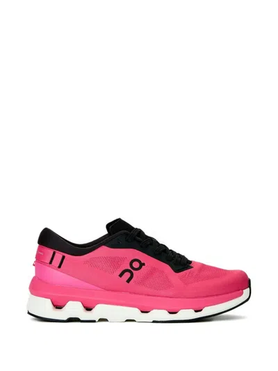 On Cloudze Panelled Mesh Sneakers In Pink