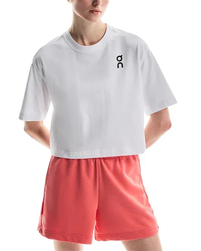 On Club Boxy Tee In White