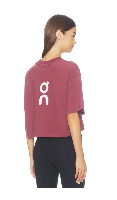 On Club Boxy-t In Pink