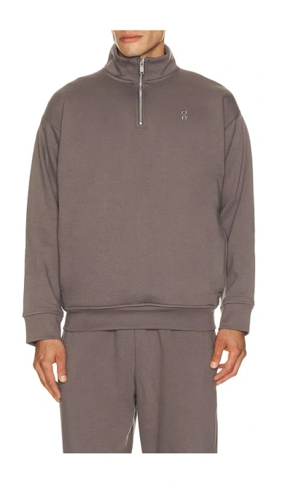 On Club Collective 1/4 Zip In Gray