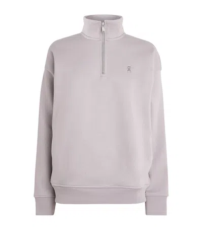 On Club Collective 1/4 Zip Sweatshirt In Pink