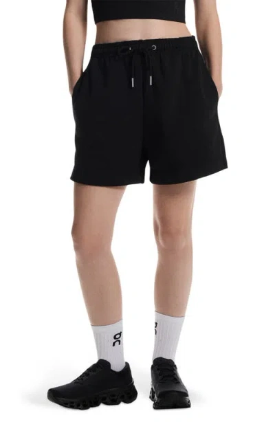 On Club Collective Cott Blend Shorts In Black