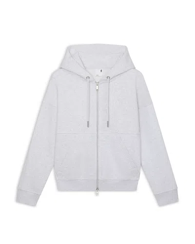 On Club Collective Full Zip Hoodie In Gray