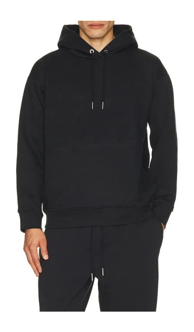 On Club Collective Hoodie In Black