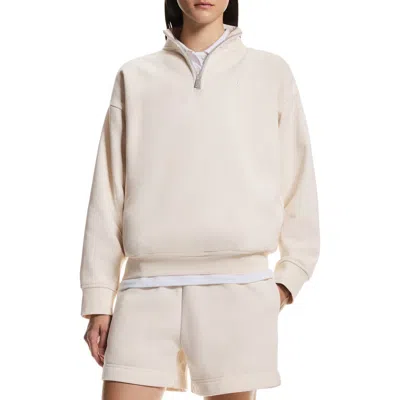 On Club Collective Quarter Zip Sweatshirt In Neutral