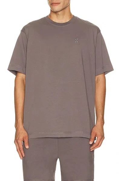 On Club Collective-tee In Brown