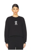 On Club Crew In Black